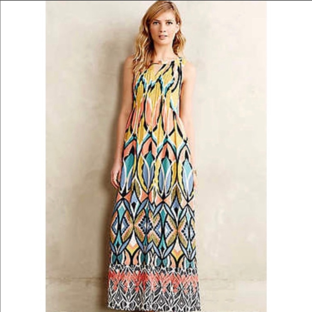 Anthropologie Maxi Dress
